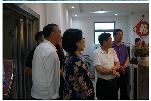 荆州市人大常委向导莅临鸿运国际水务指导